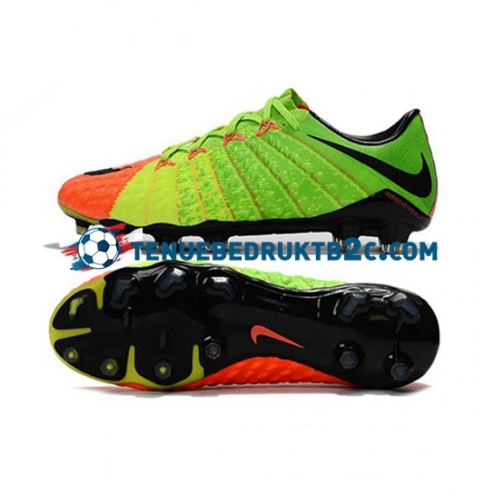 Nike HyperVenom Phantom III Elite FG Oranje Groente voetbalschoenen