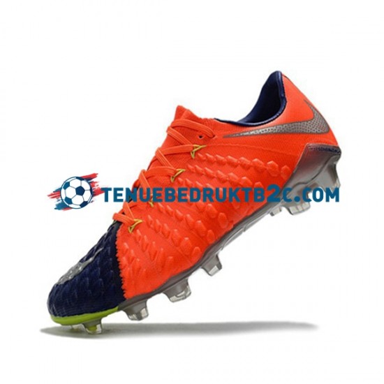 Nike HyperVenom Phantom III Elite FG Oranje Blauw voetbalschoenen