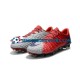 Nike HyperVenom Phantom III Elite FG Rood Grijs voetbalschoenen