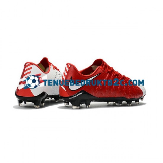 Nike HyperVenom Phantom III Elite FG Rood Wit voetbalschoenen