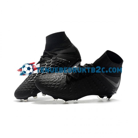 Nike Hypervenom Phantom 3 Elite DF FG Wit Zwart voetbalschoenen