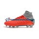 Nike Hypervenom Phantom 3 Elite DF FG Rood Grijs voetbalschoenen