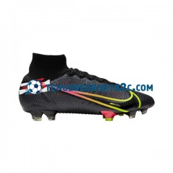 Nike Mercurial Superfly VIII X Prism Elite FG Zwart voetbalschoenen