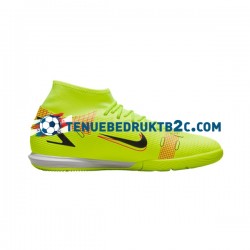 Nike Mercurial Superfly VIII Motivation Academy IC Geel voetbalschoenen