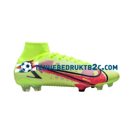 Nike Mercurial Superfly VIII Motivation Elite FG Rood Geel voetbalschoenen