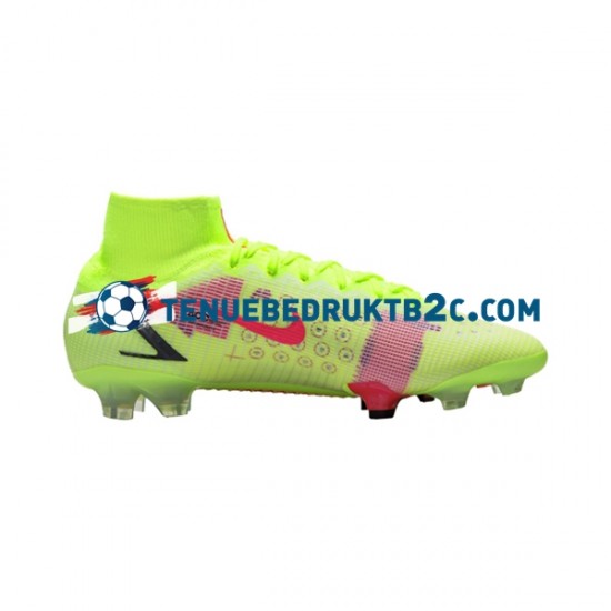 Nike Mercurial Superfly VIII Motivation Elite FG Rood Geel voetbalschoenen