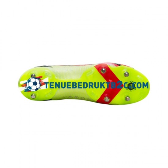 Nike Mercurial Superfly VIII Motivation Elite SG Pro AC Rood Geel voetbalschoenen