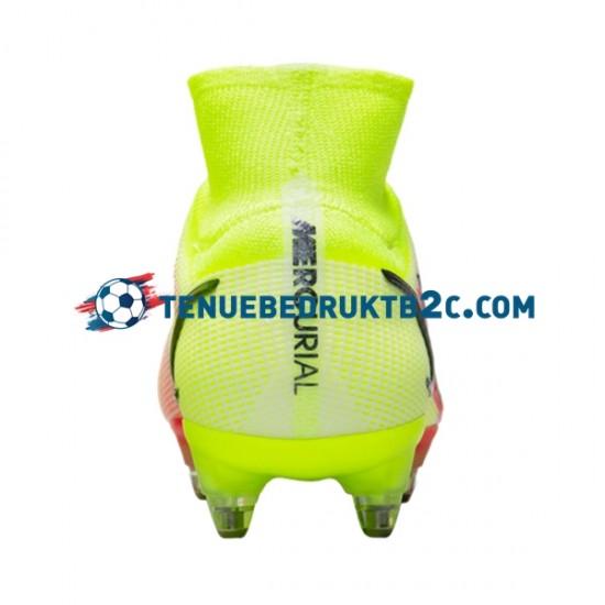 Nike Mercurial Superfly VIII Motivation Elite SG Pro AC Rood Geel voetbalschoenen