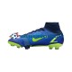 Nike Mercurial Superfly VIII Recharge Elite FG Blauw Geel voetbalschoenen