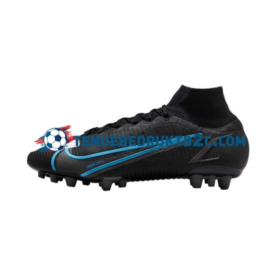 Nike Mercurial Superfly VIII Renew Elite AG Zwart voetbalschoenen