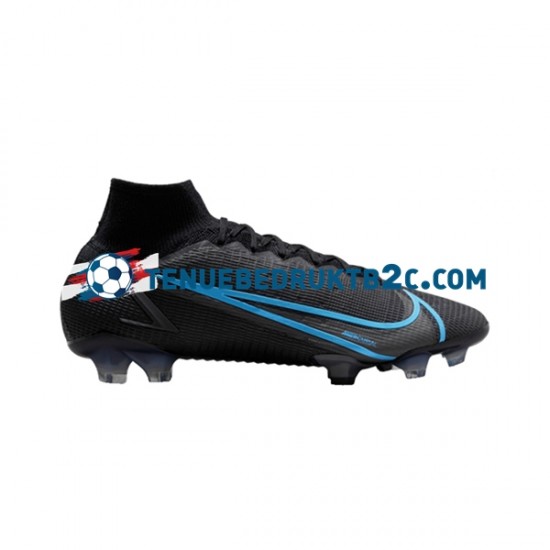Nike Mercurial Superfly VIII Renew Elite FG Zwart voetbalschoenen