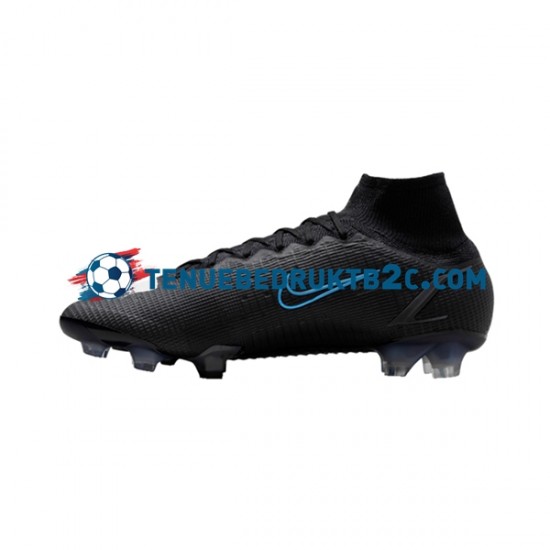 Nike Mercurial Superfly VIII Renew Elite FG Zwart voetbalschoenen