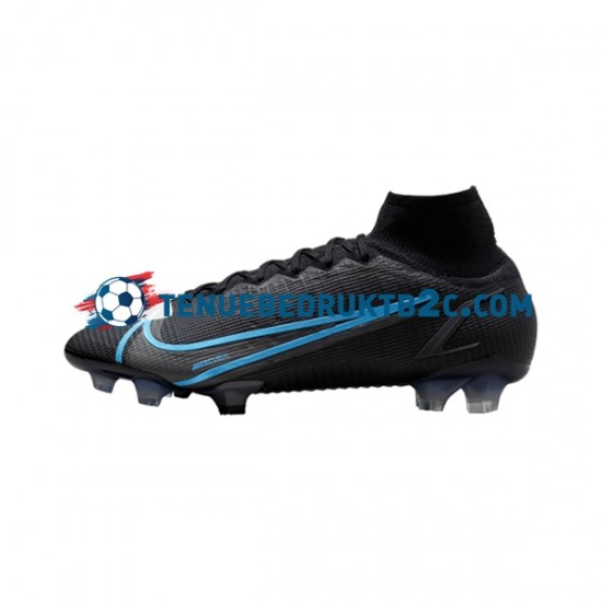 Nike Mercurial Superfly VIII Renew Elite FG Zwart voetbalschoenen