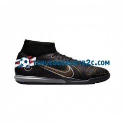 Nike Mercurial Superfly VIII Shadow Academy IC Zwart voetbalschoenen