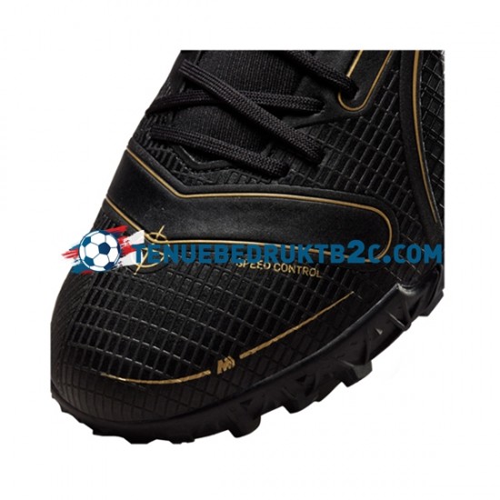 Nike Mercurial Superfly VIII Shadow Academy TF Zwart voetbalschoenen