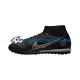 Nike Mercurial Superfly VIII Shadow Academy TF Zwart voetbalschoenen
