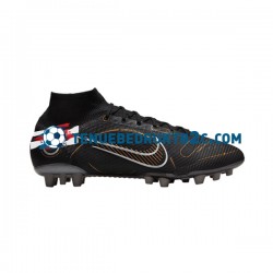 Nike Mercurial Superfly VIII Shadow Elite AG Zwart voetbalschoenen
