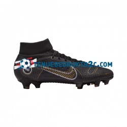 Nike Mercurial Superfly VIII Shadow Pro FG Zwart voetbalschoenen