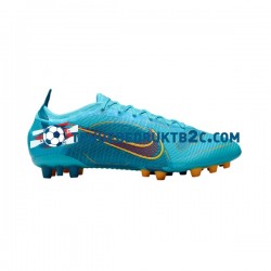 Nike Mercurial Vapor XIV Blueprint Elite AG Oranje Blauw voetbalschoenen