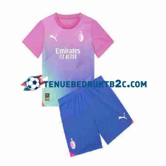 3de shirt AC Milan Voetbalteneu Kinderen 2023-24 S-S