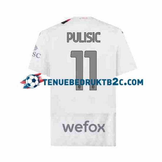 Uitshirt AC Milan Christian Pulisic 11 Mannen 2023-24 S-S