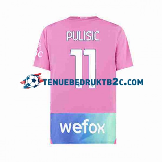 3de shirt AC Milan Christian Pulisic 11 Mannen 2023-24 S-S