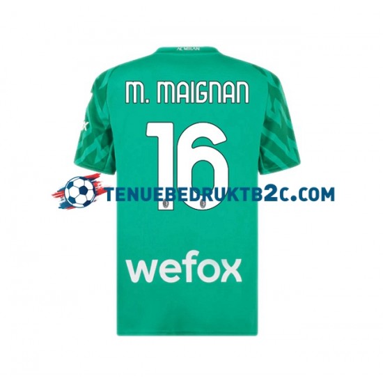 Thuisshirt AC Milan Keeper Mike Maignan 16 Mannen 2023-24 S-S