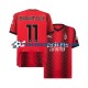 Thuisshirt AC Milan Ibrahimovic 11 Mannen 2023-24 S-S