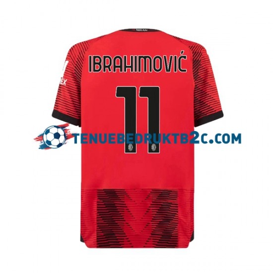 Thuisshirt AC Milan Ibrahimovic 11 Mannen 2023-24 S-S