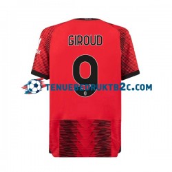 Thuisshirt AC Milan Olivier Giroud 9 Mannen 2023-24 S-S