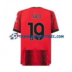 Thuisshirt AC Milan Theo Hernandez 19 Mannen 2023-24 S-S