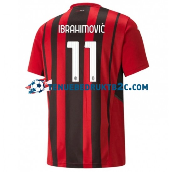 Thuisshirt AC Milan Zlatan Ibrahimovic 11 Mannen 2021-22 S-S