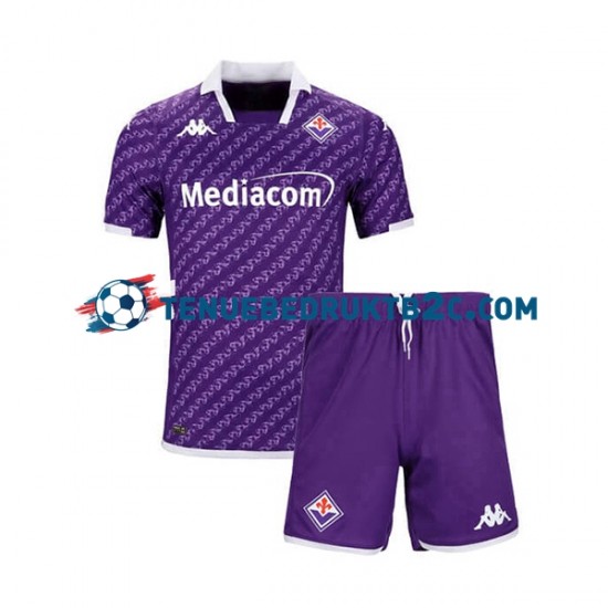 Thuisshirt Fiorentina Voetbalteneu Kinderen 2023-24 S-S