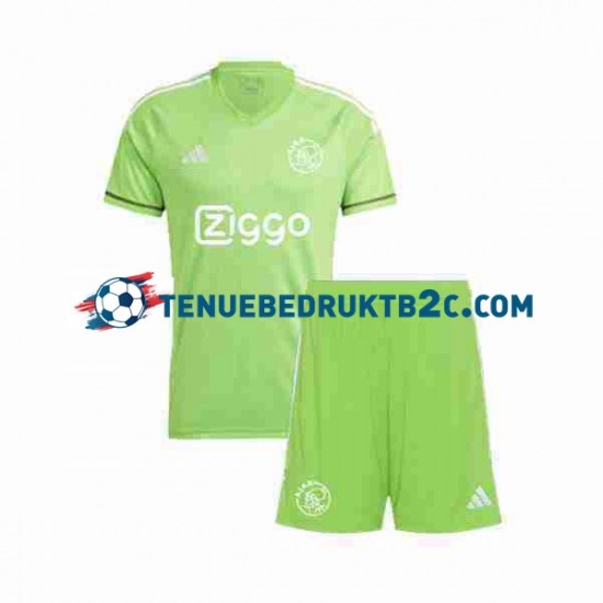 Thuisshirt AFC Ajax Keeper Voetbalteneu Kinderen 2023-24 S-S