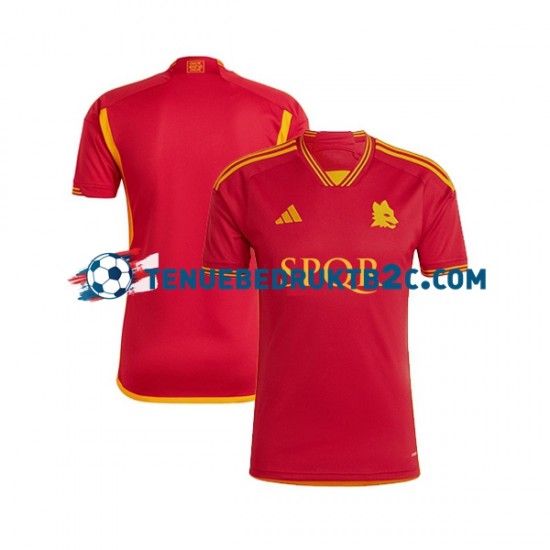 Thuisshirt AS Roma Mannen 2023-24 S-S