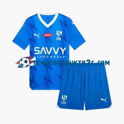 Thuisshirt Al Hilal Voetbalteneu Kinderen 2023-24 S-S