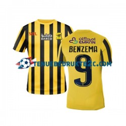 Thuisshirt Al-Ittihad Benzema 9 Mannen 2022-23 S-S