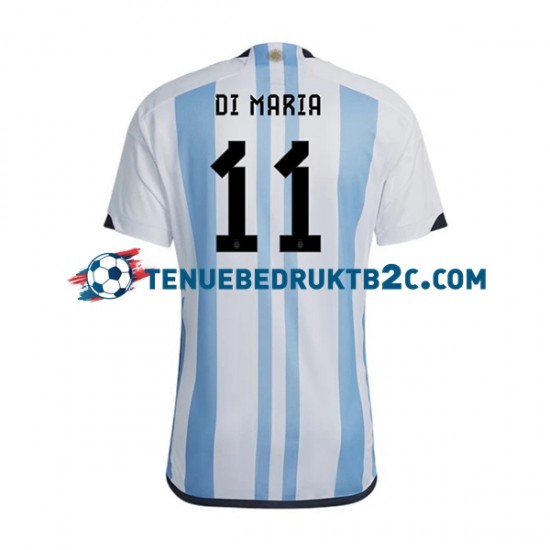 Thuisshirt Argentinië Di Maria 11 Mannen WK 2022 S-S