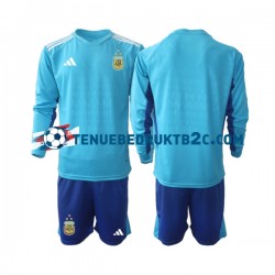 3de shirt Argentinië Keeper Voetbalteneu Kinderen 2023 L-S