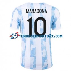 Thuisshirt Argentinië Maradona 10 2021 Mannen S-S