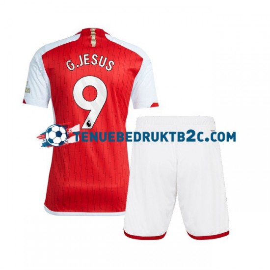 Thuisshirt Arsenal Gabriel Jesus 9 Voetbalteneu Kinderen 2023-24 S-S