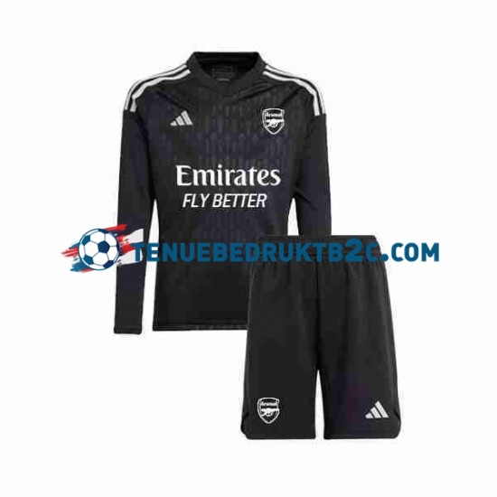 Thuisshirt Arsenal Keeper Voetbalteneu Kinderen 2023-24 L-S