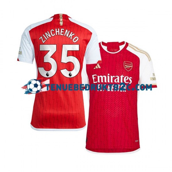 Thuisshirt Arsenal Oleksandr Zinchenko 35 Mannen 2023-24 S-S