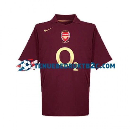 Thuisshirt Retro Arsenal 2005 Mannen S-S