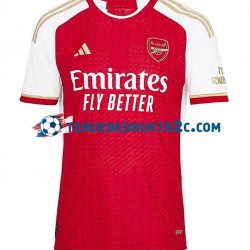 Thuisshirt Arsenal Smith Rowe 10 Voetbalteneu Kinderen 2023-24 S-S