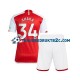 Thuisshirt Arsenal Xhaka 34 Voetbalteneu Kinderen 2023-24 S-S