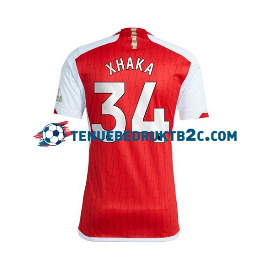 Thuisshirt Arsenal Xhaka 34 Mannen 2023-24 S-S