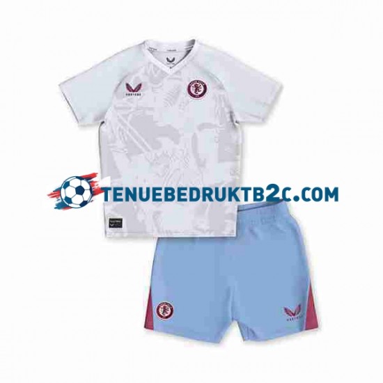 Uitshirt Aston Villa Voetbalteneu Kinderen 2023-24 S-S