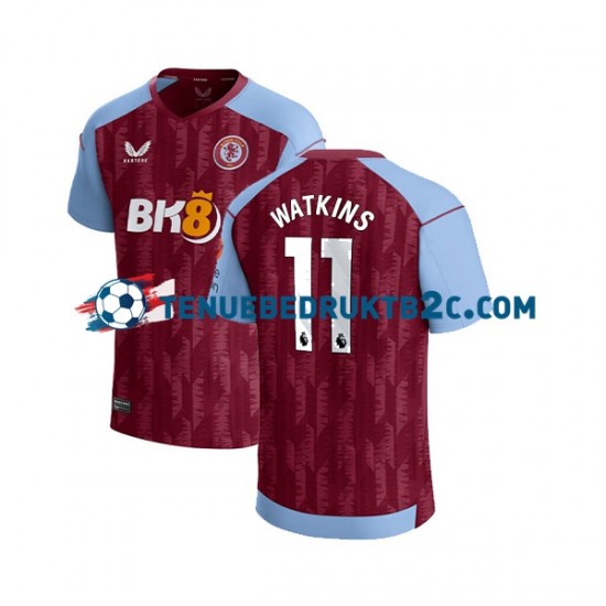 Thuisshirt Aston Villa Ollie Watkins 11 Mannen 2023-24 S-S