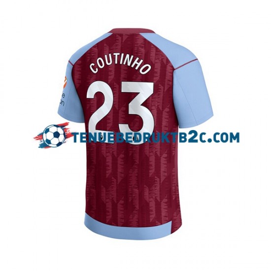 Thuisshirt Aston Villa Philippe Coutinho 23 Mannen 2023-24 S-S